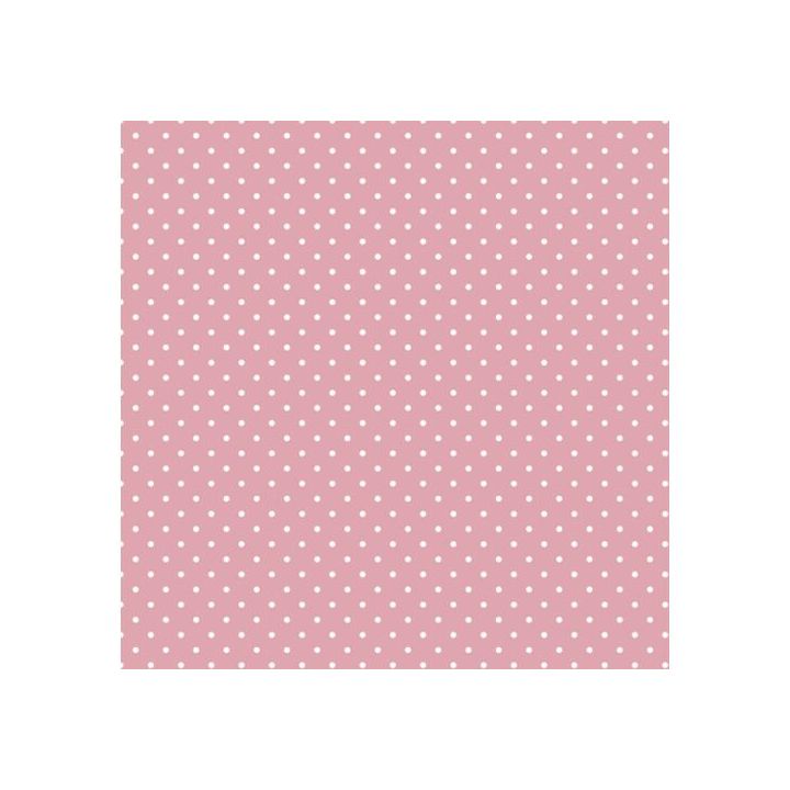 Πετσέτες ντεκουπάζ - White Dots on Pink - 1τμχ