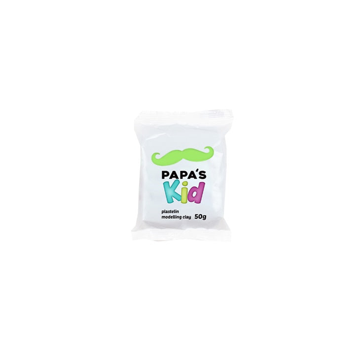 Πηλός μοντελοποίησης Papa's Kid για παιδιά 50g | Διάφορες αποχρώσεις