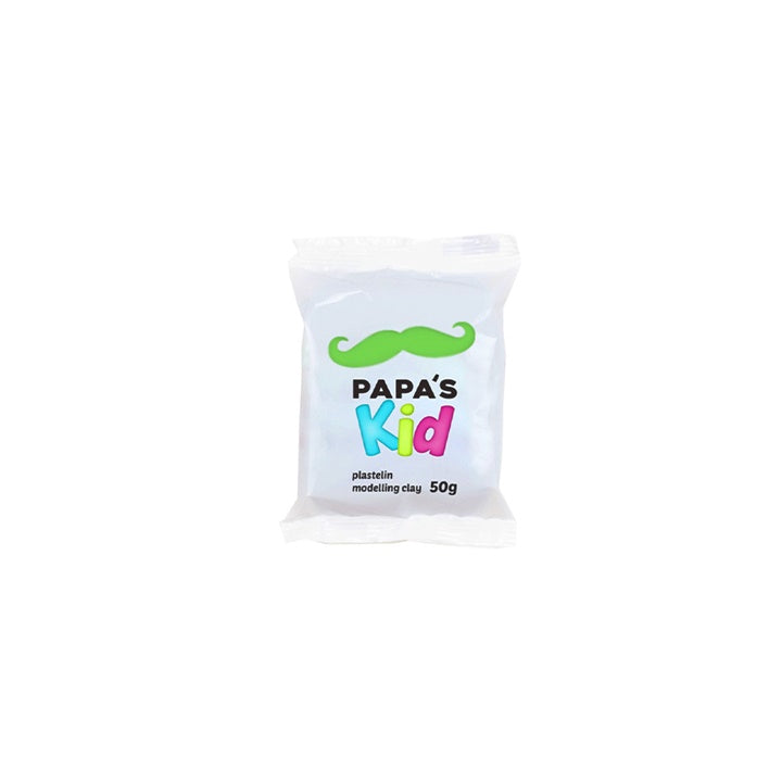 Πηλός μοντελοποίησης Papa's Kid για παιδιά 50g | Διάφορες αποχρώσεις