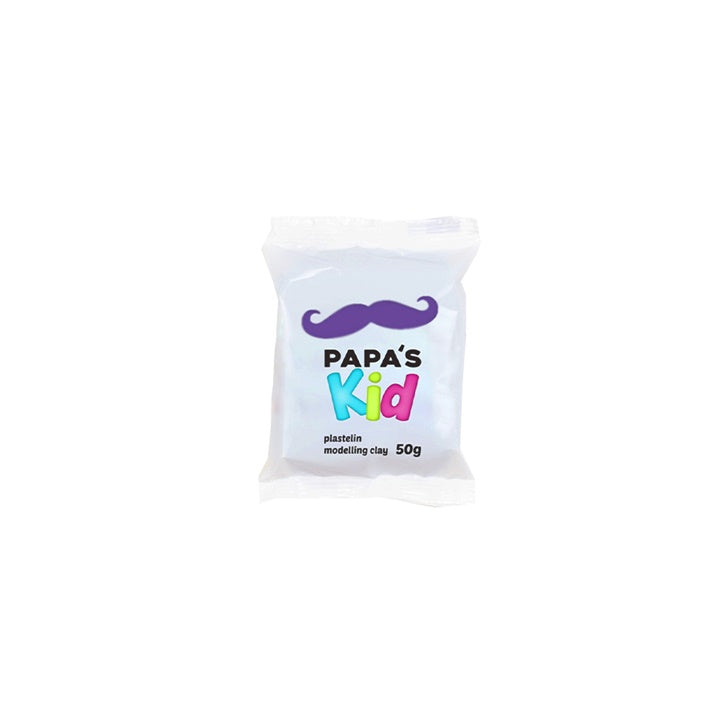 Πηλός μοντελοποίησης Papa's Kid για παιδιά 50g | Διάφορες αποχρώσεις