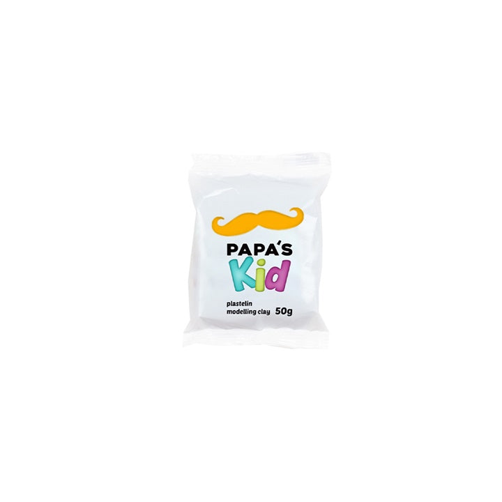 Πηλός μοντελοποίησης Papa's Kid για παιδιά 50g | Διάφορες αποχρώσεις