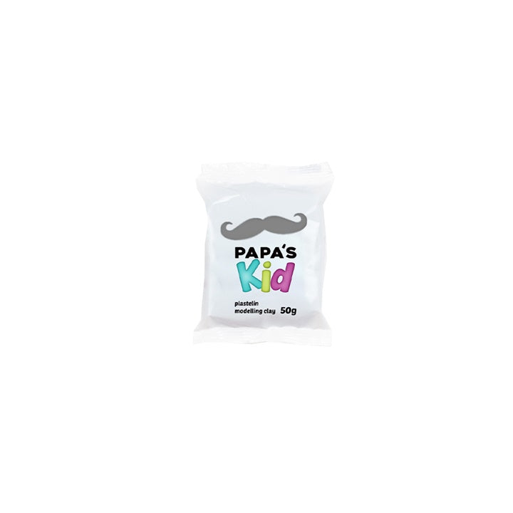 Πηλός μοντελοποίησης Papa's Kid για παιδιά 50g | Διάφορες αποχρώσεις