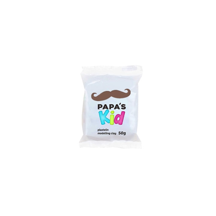 Πηλός μοντελοποίησης Papa's Kid για παιδιά 50g | Διάφορες αποχρώσεις