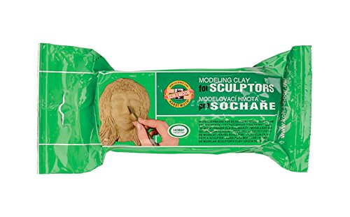 Πηλος μοντελισμου γλυπτικος - 550g ωχρας