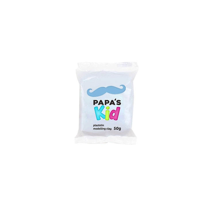 Πηλός μοντελοποίησης Papa's Kid για παιδιά 50g | Διάφορες αποχρώσεις