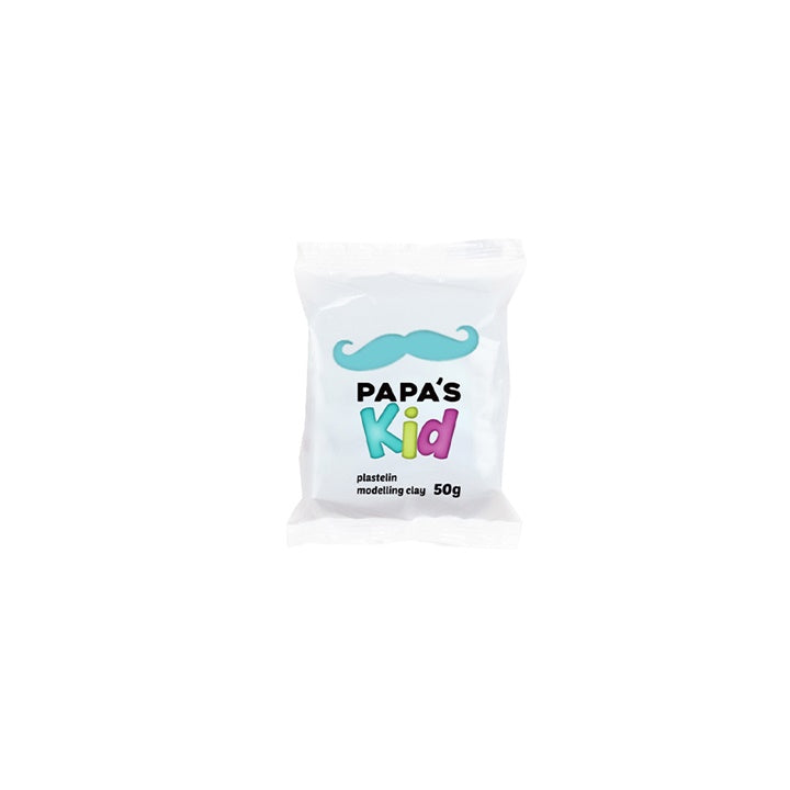Πηλός μοντελοποίησης Papa's Kid για παιδιά 50g | Διάφορες αποχρώσεις
