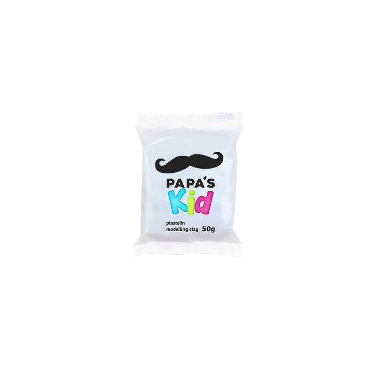 Πηλός μοντελοποίησης Papa's Kid για παιδιά 50g | Διάφορες αποχρώσεις