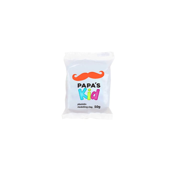 Πηλός μοντελοποίησης Papa's Kid για παιδιά 50g | Διάφορες αποχρώσεις