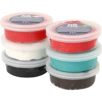 Πηλός μοντελοποίησης Silk Clay Χριστούγεννα 6 x 14 g