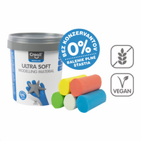 Πλαστελίνη Creall Ultra soft, 5 g, κυπελλάκι, διάφορα χρώματα – × 60