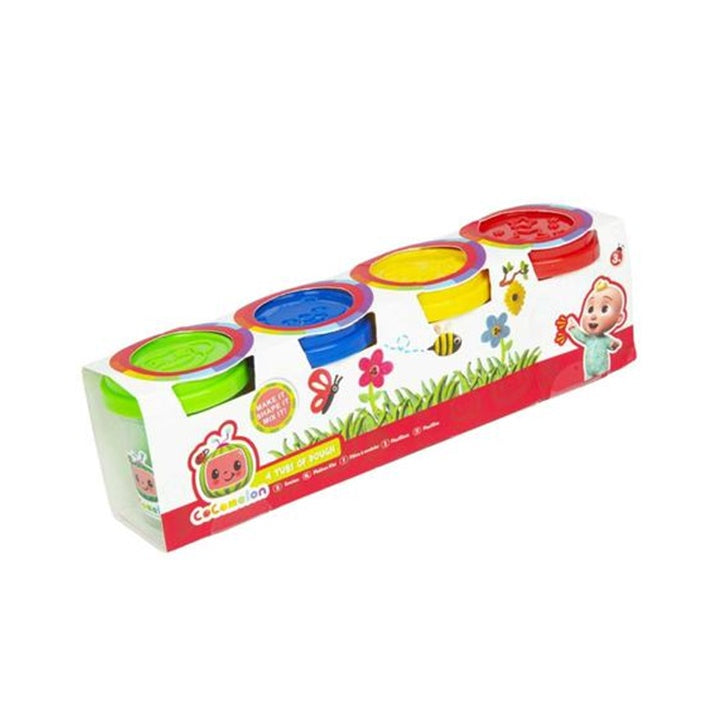 Πλαστελίνη Cocomelon 4 τεμ.