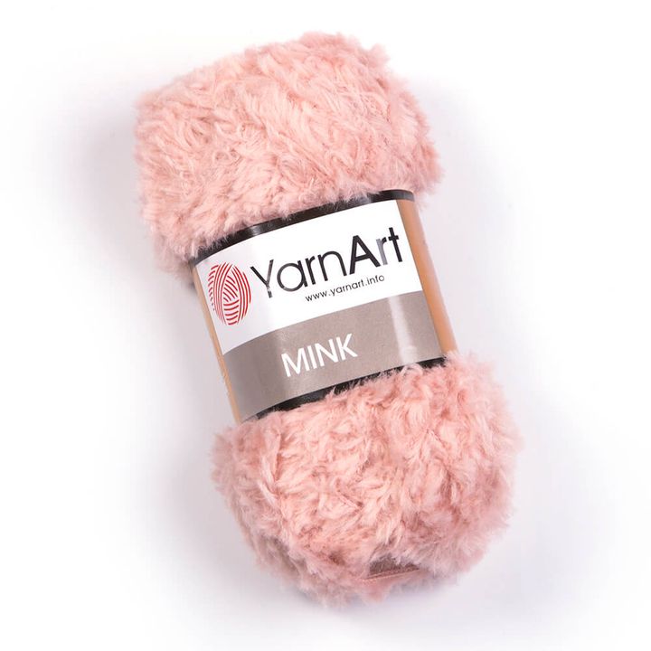 Νήματα πλεξίματος YarnArt Mink 50 g – 341 σκόνη ροζ