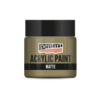 Ακρυλικο χρώμα ματ - 50 ml – καφέ γερακιού