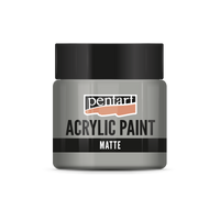 Ακρυλικο χρώμα ματ - 50 ml – βίντατζ γκρι