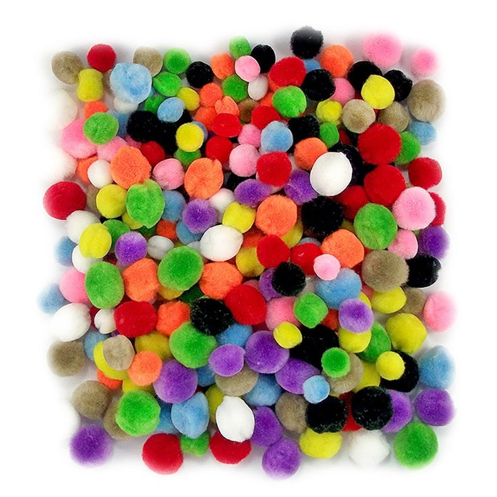Πολύχρωμο ακρυλικό Pom Poms