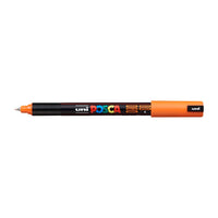 Δείκτης UNI POSCA PC-1MR 0.7 MM – πορτοκαλί (4)