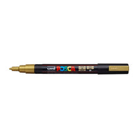 Δείκτης UNI POSCA PC-3M 0.9 - 1.3 MM – χρυσό (25)