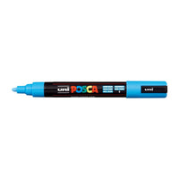 Δείκτης UNI POSCA PC-5M 1.8 - 2.5 MM – γαλάζιο (8)