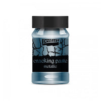 Πάστα κρακελέ μεταλλική Pentart 100 ml – Silvery Blue