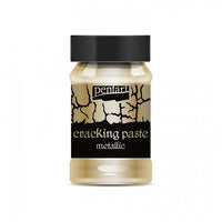 Πάστα κρακελέ μεταλλική Pentart 100 ml – Dark Gold