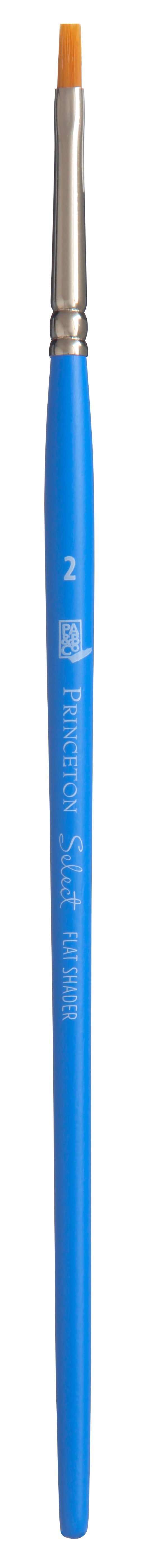 Πλακέ συνθετικό πινέλο γενικής χρήσης PRINCETON Select με κοντή λαβή – 2
