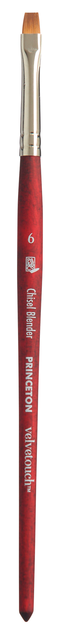 PRINCETON Velvetouch πινέλο γενικής χρήσης Chisel Blender με κοντή λαβή – 6