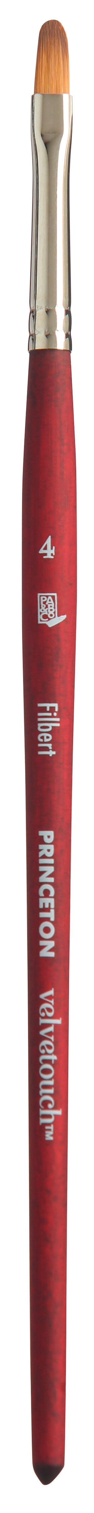 Πινέλο γενικής χρήσης PRINCETON Velvetouch Filbert με κοντή λαβή – 4