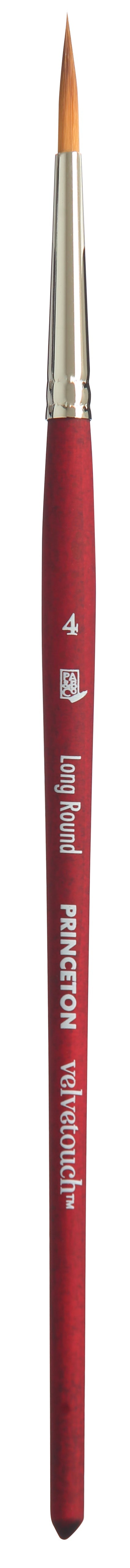 PRINCETON Velvetouch στρογγυλό πινέλο γενικής χρήσης Long Round με κοντή λαβή – 4