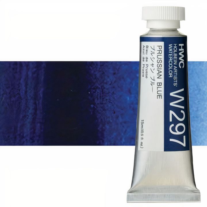 Profesionalne akvarel boje Holbein Artists 15 ml | plave nijanse — slika 10