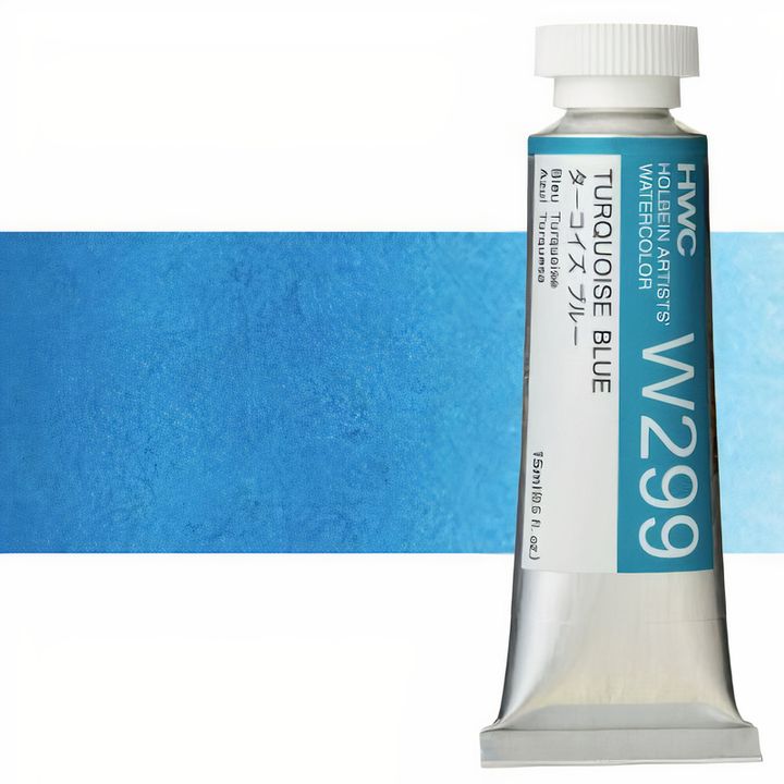 Profesionalne akvarel boje Holbein Artists 15 ml | plave nijanse — slika 12