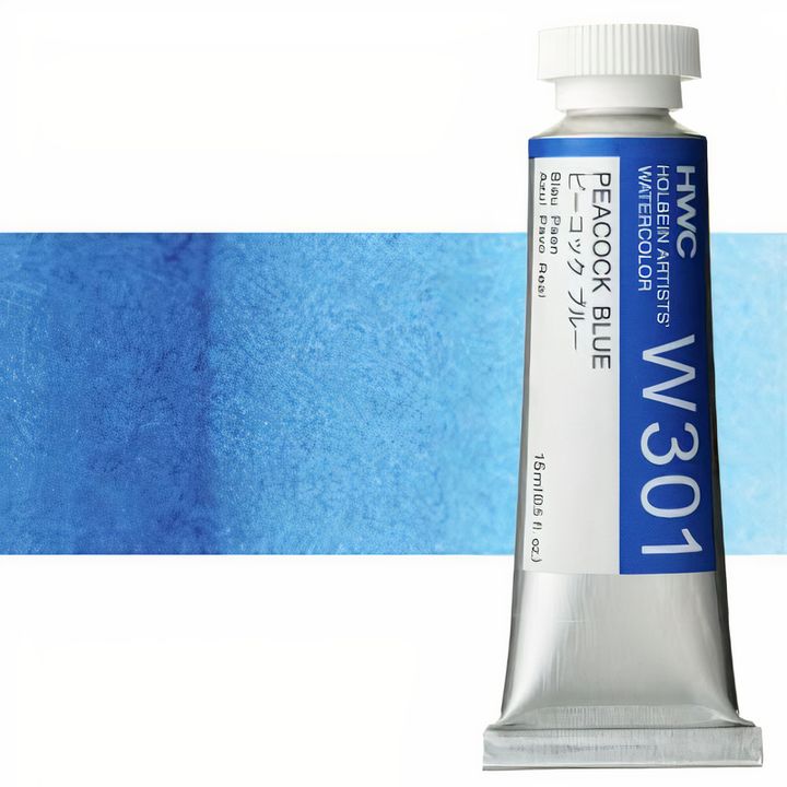 Profesionalne akvarel boje Holbein Artists 15 ml | plave nijanse — slika 13