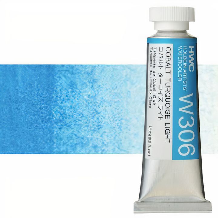 Profesionalne akvarel boje Holbein Artists 15 ml | plave nijanse — slika 18