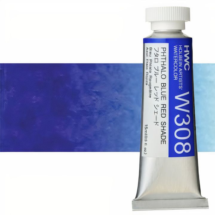 Profesionalne akvarel boje Holbein Artists 15 ml | plave nijanse — slika 20