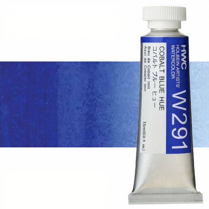 Profesionalne akvarel boje Holbein Artists 15 ml | plave nijanse — slika 4
