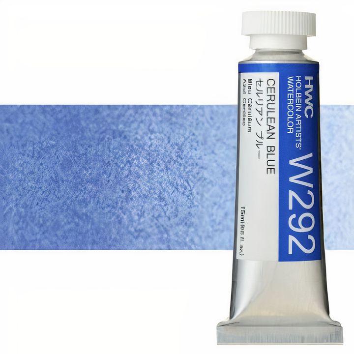 Profesionalne akvarel boje Holbein Artists 15 ml | plave nijanse — slika 5