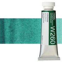 Profesionalne akvarel boje Holbein Artists 15 ml | zelene nijanse — slika 4