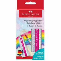 Rainbow Glitter για χρώματα ακουαρέλας 2 x 12ml