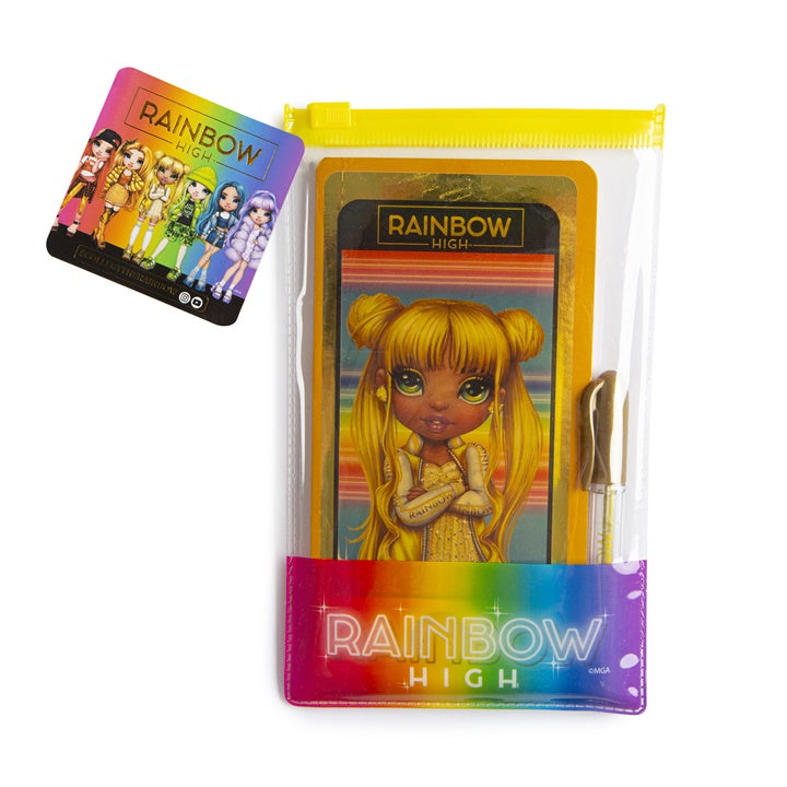 RAINBOW HIGH σημειωματάριο σε σχήμα τηλεφώνου με στυλό