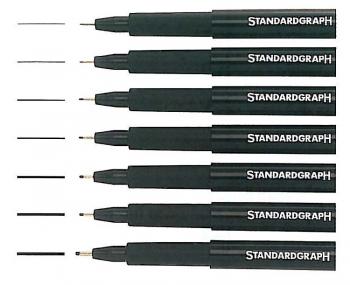 Rapidograf Standardgraph | διάφορες άκρες