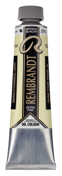 Λαδομπογιά Rembrandt 40 ml | διαλέξτε απόχρωση – Nickel Titanium Yellow Light
