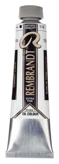 Λαδομπογιά Rembrandt 40 ml | διαλέξτε απόχρωση – Titanium White Linseed Oil