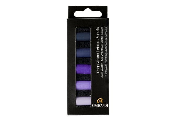 ROYAL TALENS Rembrandt σετ μαλακά ξηρά παστέλ Deep Violets - 5 τεμ