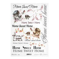 Ριζοχαρτο A4 ITD - Home Sweet Home