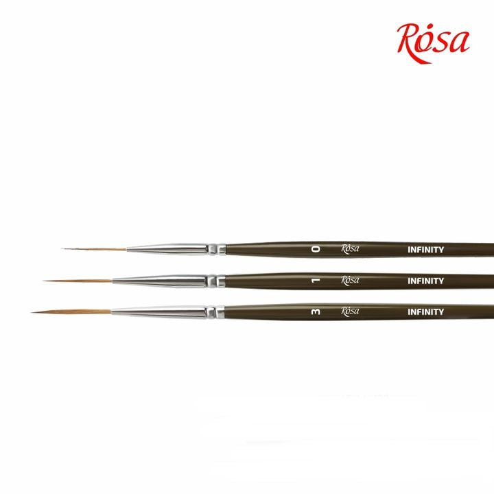 ROSA INFINITY 128 Sable Liner Brush πινέλο | Διάφορα μεγέθη