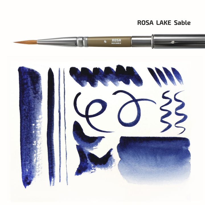ROSA LAKE 178 Στρογγυλή βούρτσα ταξιδιού | Διάφορα μεγέθη