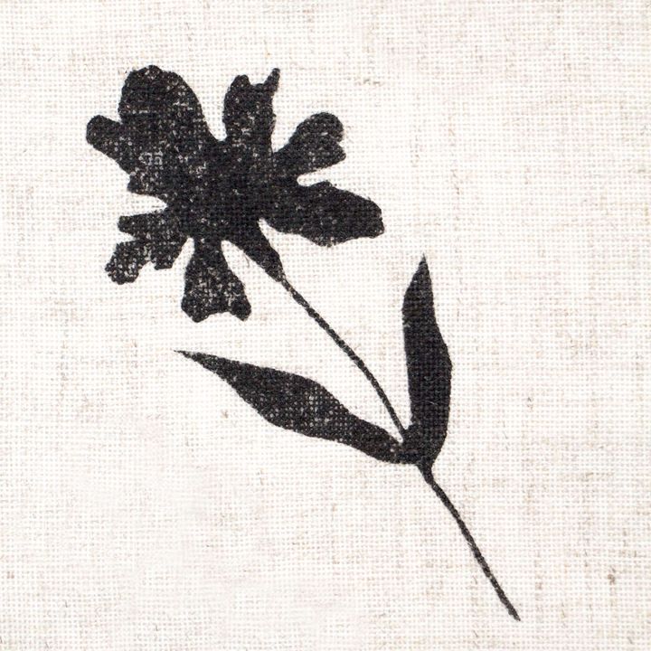 ROSA TALENT Βοτανική ξύλινη σφραγίδα Νο 11