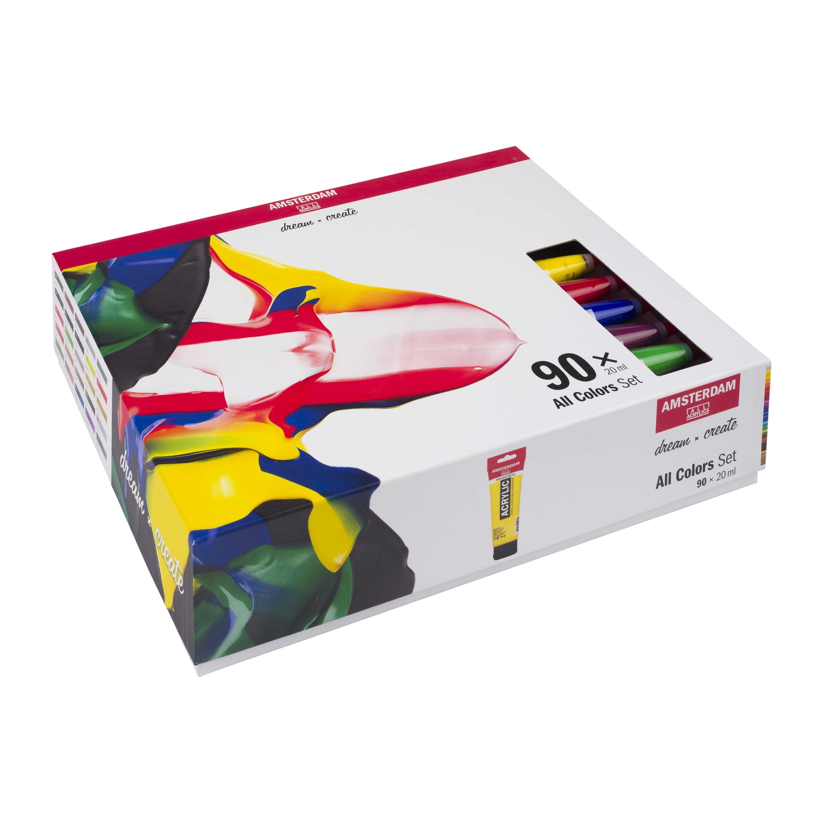 ROYAL TALENS Amsterdam σετ ακρυλικών χρωμάτων All Colors 90 x 20 ml