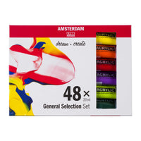 ROYAL TALENS Amsterdam σετ ακρυλικών χρωμάτων General Selection 48 x 20 ml