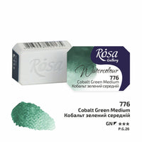 Χρώματα ακουαρέλας Rosa Gallery σε 2.5 κύβο – Cobalt Green Medium panvička
