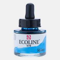 Ακουαρελα Ecoline 30 ml | διαλεξτε αποχρωση – Sky Blue Cyan